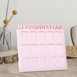 Maxbell School Years Picture Frame Graduation Keepsake Frame Photo Collage Pink