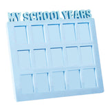 Maxbell School Years Picture Frame Graduation Keepsake Frame Photo Collage Blue
