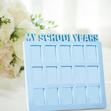 Maxbell School Years Picture Frame Graduation Keepsake Frame Photo Collage Blue