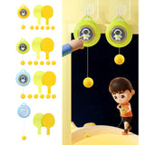 Maxbell Indoor Pingpong Trainer Parent Child Interaction for Kids Holiday Gifts Yellow