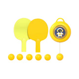 Maxbell Indoor Pingpong Trainer Parent Child Interaction for Kids Holiday Gifts Yellow