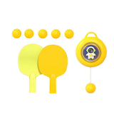 Maxbell Indoor Pingpong Trainer Parent Child Interaction for Kids Holiday Gifts Yellow