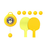 Maxbell Indoor Pingpong Trainer Parent Child Interaction for Kids Holiday Gifts Yellow