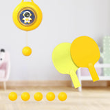 Maxbell Indoor Pingpong Trainer Parent Child Interaction for Kids Holiday Gifts Yellow