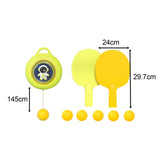 Maxbell Indoor Pingpong Trainer Parent Child Interaction for Kids Holiday Gifts Green