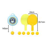 Maxbell Indoor Pingpong Trainer Parent Child Interaction for Kids Holiday Gifts Blue
