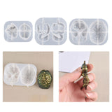 Maxbell Organs Fondant Model Handmade Reusable Baking Tools Accessories for Pudding Brain