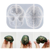 Maxbell Organs Fondant Model Handmade Reusable Baking Tools Accessories for Pudding Brain