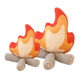 Maxbell Cartoon Flame Pillow Needfire Plush Toy Branch Soft for Home Decoration 27cmx30cm