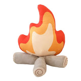 Maxbell Cartoon Flame Pillow Needfire Plush Toy Branch Soft for Home Decoration 27cmx30cm