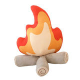 Maxbell Cartoon Flame Pillow Needfire Plush Toy Branch Soft for Home Decoration 27cmx30cm