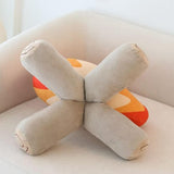 Maxbell Cartoon Flame Pillow Needfire Plush Toy Branch Soft for Home Decoration 27cmx30cm