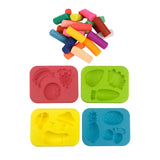 Maxbell 3D Tools Clay Toy Educational Modeling Clay Set for Toddlers Kids style A