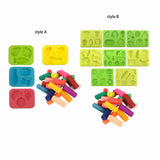 Maxbell 3D Tools Clay Toy Educational Modeling Clay Set for Toddlers Kids style A