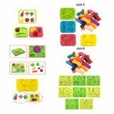 Maxbell 3D Tools Clay Toy Educational Modeling Clay Set for Toddlers Kids style A