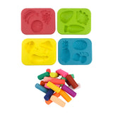 Maxbell 3D Tools Clay Toy Educational Modeling Clay Set for Toddlers Kids style A