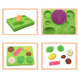 Maxbell 3D Tools Clay Toy Educational Modeling Clay Set for Toddlers Kids style B