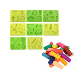 Maxbell 3D Tools Clay Toy Educational Modeling Clay Set for Toddlers Kids style B