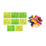 Maxbell 3D Tools Clay Toy Educational Modeling Clay Set for Toddlers Kids style B