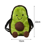 Maxbell Cartoon cute Bag Birthday One Shoulder Backpack Fruit Shaped Plush