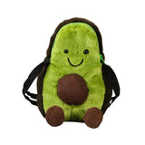 Maxbell Cartoon cute Bag Birthday One Shoulder Backpack Fruit Shaped Plush