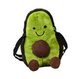 Maxbell Cartoon cute Bag Birthday One Shoulder Backpack Fruit Shaped Plush