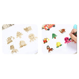 Maxbell Kids Wooden Drawing Stencils Kit painting Stencils for Activity Birthday
