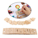 Maxbell Kids Wooden Drawing Stencils Kit painting Stencils for Activity Birthday