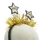 Maxbell Happy New Year Headband Photo Prop Eve Party Supplies for Kids Adults