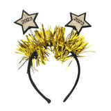 Maxbell Happy New Year Headband Photo Prop Eve Party Supplies for Kids Adults