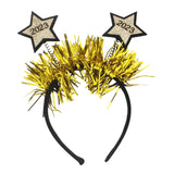 Maxbell Happy New Year Headband Photo Prop Eve Party Supplies for Kids Adults