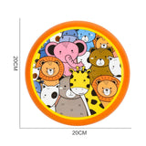 Maxbell flying saucers Outside Sporing Disc Cartoon Flyer Toy soft for Outdoor animal park