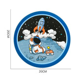 Maxbell flying saucers Outside Sporing Disc Cartoon Flyer Toy soft for Outdoor Rocket