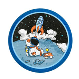 Maxbell flying saucers Outside Sporing Disc Cartoon Flyer Toy soft for Outdoor Rocket