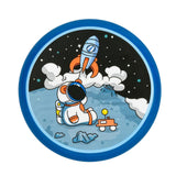 Maxbell flying saucers Outside Sporing Disc Cartoon Flyer Toy soft for Outdoor Rocket