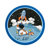 Maxbell flying saucers Outside Sporing Disc Cartoon Flyer Toy soft for Outdoor Rocket