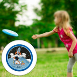 Maxbell flying saucers Outside Sporing Disc Cartoon Flyer Toy soft for Outdoor Rocket