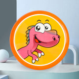 Maxbell flying saucers Outside Sporing Disc Cartoon Flyer Toy soft for Outdoor Oviraptor