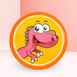 Maxbell flying saucers Outside Sporing Disc Cartoon Flyer Toy soft for Outdoor Oviraptor