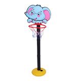 Maxbell Basketball Hoop Set Balls Playset Yard game for Office Outdoor Garden elephant