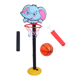 Maxbell Basketball Hoop Set Balls Playset Yard game for Office Outdoor Garden elephant