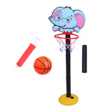 Maxbell Basketball Hoop Set Balls Playset Yard game for Office Outdoor Garden elephant