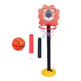 Maxbell Basketball Hoop Set Balls Playset Yard game for Office Outdoor Garden lion