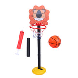 Maxbell Basketball Hoop Set Balls Playset Yard game for Office Outdoor Garden lion