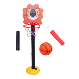 Maxbell Basketball Hoop Set Balls Playset Yard game for Office Outdoor Garden lion