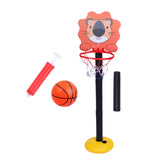 Maxbell Basketball Hoop Set Balls Playset Yard game for Office Outdoor Garden lion