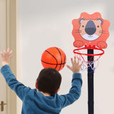 Maxbell Basketball Hoop Set Balls Playset Yard game for Office Outdoor Garden lion