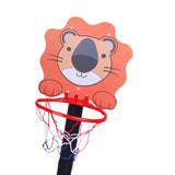 Maxbell Basketball Hoop Set Balls Playset Yard game for Office Outdoor Garden lion