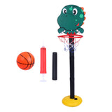 Maxbell Basketball Hoop Set Balls Playset Yard game for Office Outdoor Garden Dinosaur