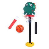 Maxbell Basketball Hoop Set Balls Playset Yard game for Office Outdoor Garden Dinosaur